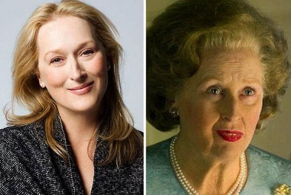 15. Demir Leydi'de Meryl Streep'in değişimi: