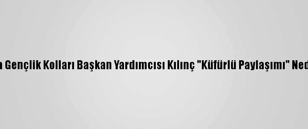 Güncelleme - CHP Isparta Gençlik Kolları Başkan Yardımcısı Kılınç "Küfürlü Paylaşımı" Nedeniyle Görevinden Alındı