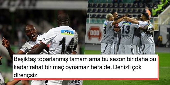 Kartal Galibiyeti Hatırladı! Beşiktaş'ın Denizli'den 3 Puanla Döndüğü Maçta Yaşananlar ve Tepkiler