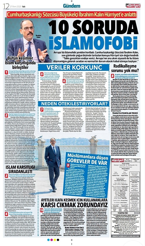 Bildirici, İbrahim Kalın'ın Hürriyet'teki Açıklamalarını Eleştirdi: 'Gazetecilik Değil, Halkla İlişkiler Metni'