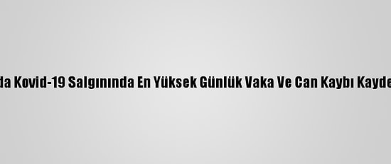 İran'da Kovid-19 Salgınında En Yüksek Günlük Vaka Ve Can Kaybı Kaydedildi