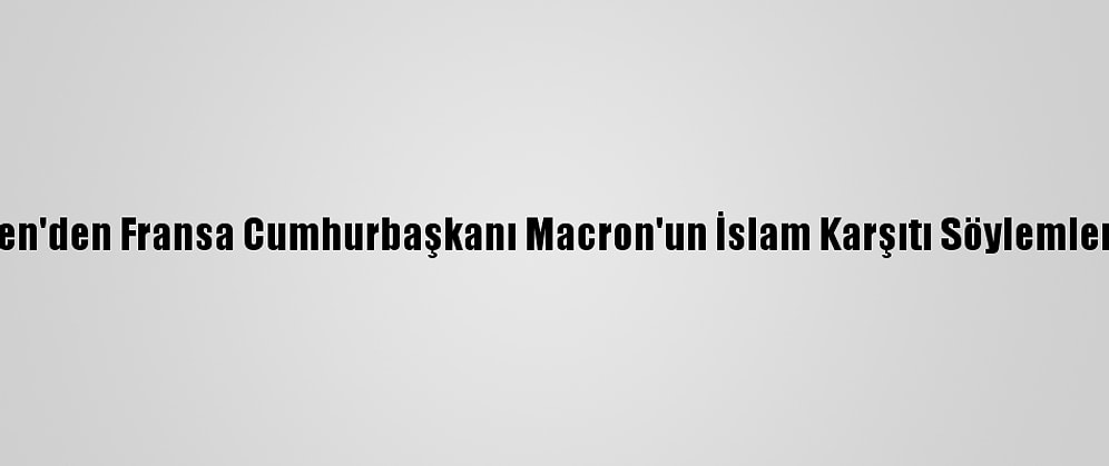 Memur-Sen'den Fransa Cumhurbaşkanı Macron'un İslam Karşıtı Söylemlerine Tepki