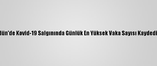 Ürdün'de Kovid-19 Salgınında Günlük En Yüksek Vaka Sayısı Kaydedildi