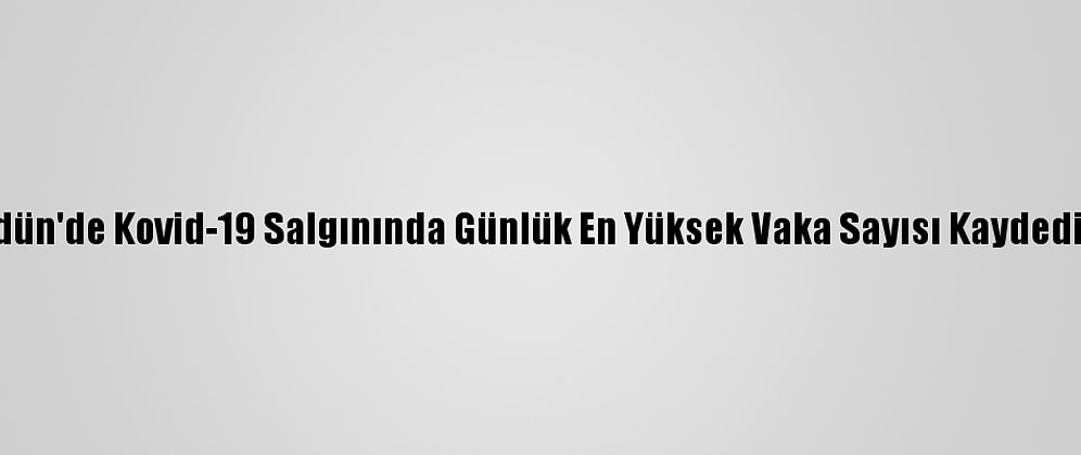 Ürdün'de Kovid-19 Salgınında Günlük En Yüksek Vaka Sayısı Kaydedildi