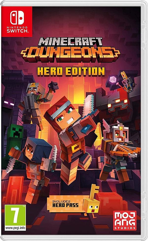 12. Minecraft Dungeons Hero Edition Nintendo Switch'i fırsat indirimiyle 499 TL'ye alabilirsiniz.