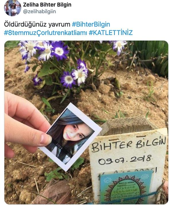 Faciada can veren 14 yaşındaki Bihter Bilgin'in annesi ise evladının fotoğrafı ile beraber 'Öldürdüğünüz yavrum' tepkisini gösterdi...