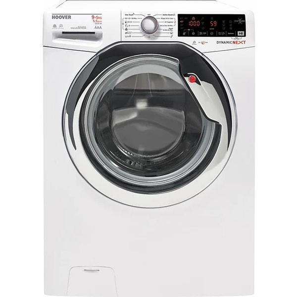 5. Çamaşır yıkama ve kurutma makinesinin bir arada olması büyük kolaylık. 9 kg yıkama kapasitesi ve 5 kg kurutma kapasitesi olan Hoover çamaşır makinesi şu anda 4399 TL yerine, 3099 TL!