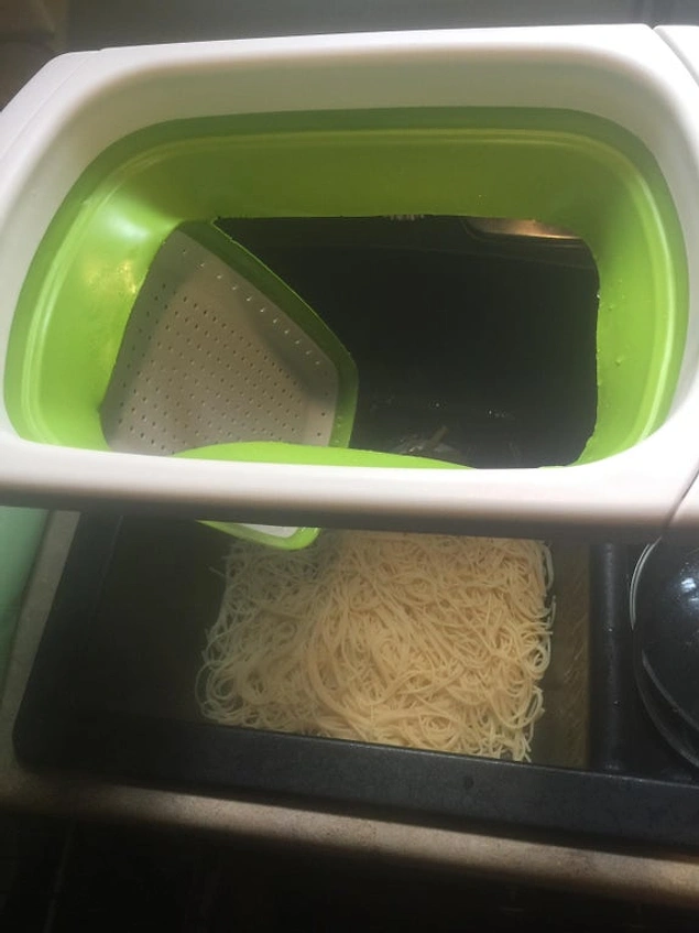 "Umarım bu lavabo temizdir."