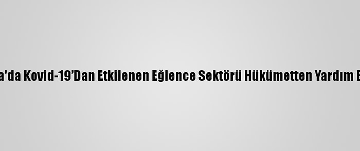 Almanya'da Kovid-19’Dan Etkilenen Eğlence Sektörü Hükümetten Yardım Bekliyor