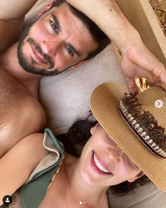 12. Yıldız Çağrı Atiksoy sevgilisi Berk Oktay'ın doğum gününü Instagram hesabından kutladı!