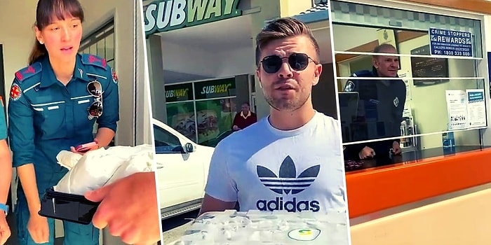 Sağlık Çalışanlarına Sandviç Ismarlayan Adamlar, Polislere de Ismarlamak İsteyince Geri Dönmek Zorunda Kaldılar