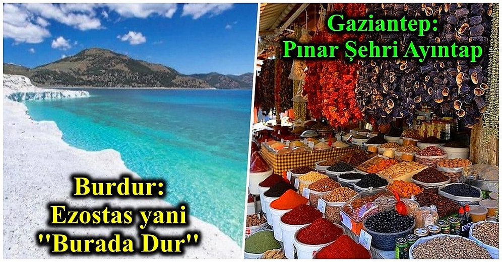 ''Türkiye'deki Şehirlerin İsimleri Nereden Geliyor?'' Sorusunu Toptan Yanıtlayarak Merakımızı Giderecek 81 İlginç Hikaye