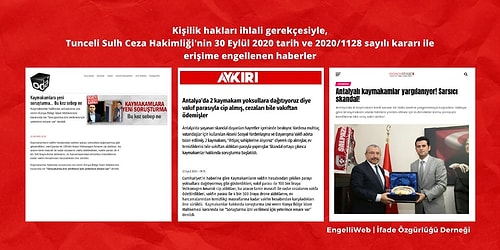 ????Dikkatlerden Kaçmasın: Ekim Ayında Erişim Engeline Takılan Haberler