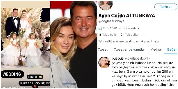 Acun Ilıcalı'nın Sevgilisi Ayça Çağla Altunkaya'nın Şeyma Subaşı'nın Son Paylaşımlarına Verdiği Tepki Çok Konuşulacak