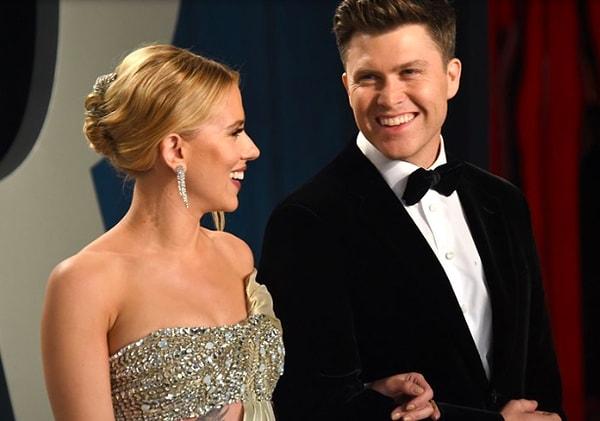 Scarlett Johansson ve Colin Jost resmi olarak evlendiler!