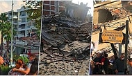 Çok Sayıda Bina Yıkıldı: Ege Açıklarında Meydana Gelen 6.6 Büyüklüğündeki Depremin Ardından İzmir'deki Görüntüler