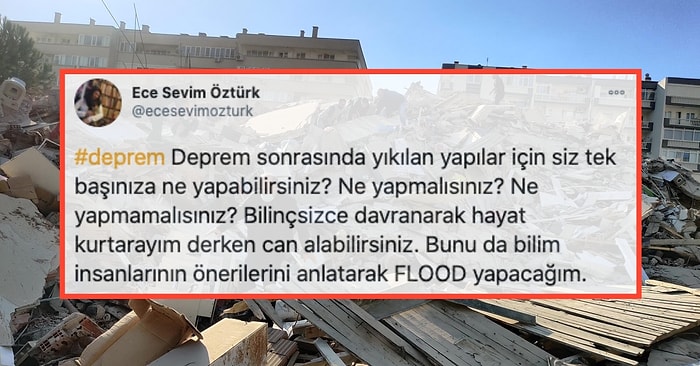 Deprem Sonrası Yapılması Gerekenleri Özetleyen Bu Paylaşım, Siz de Dahil Pek Çok Kişinin Hayatını Kurtarabilir!