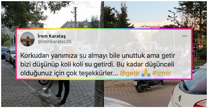 Tüm Türkiye İzmir İçin Tek Yürek! Getir’in Depremzedelere Kısa Sürede Ulaştırdığı Yardım Sosyal Medyanın Gündeminde