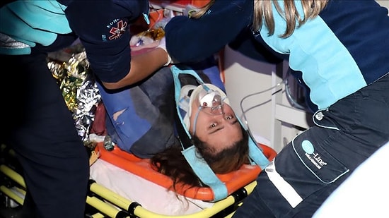 Bakan Pakdemirli'nin Telefonda Konuştuğu Buse 9.5 Saat Sonra Enkazdan Çıkarıldı