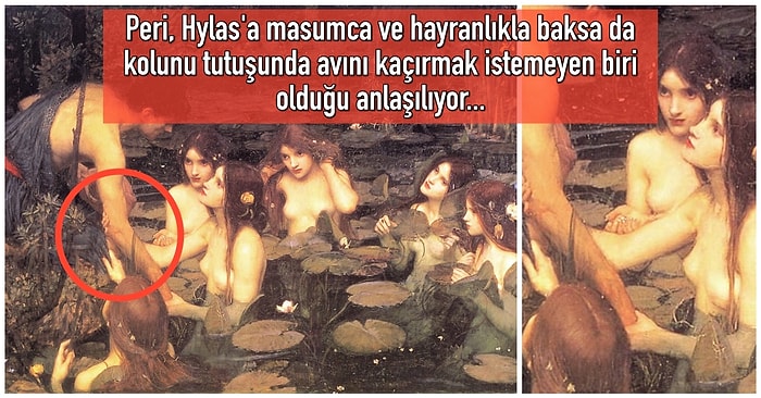 Bir Yunan Mitinden Esinlenilerek Yapılmış Olan ve Bakanı Adeta Hipnotize Eden Bir Eser: Hylas ve Su Perileri