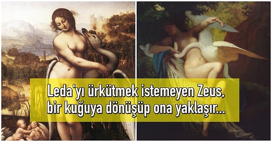 Tanrı Zeus'un Uçkur Sevdasına Bu Kez de Kuğuya Dönüşüp Kraliçe Leda'yı Baştan Çıkarma Hikayesi