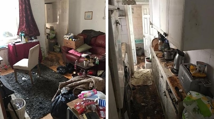 50 часов работы: Служба уборки делится фотографиями дома пожилого вдовца до и после его преображения