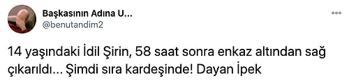 58 Saat Sonra Gelen Mucize: 14 Yaşındaki İdil Şirin'in Enkazdan Sağ Çıkartılması Hepimizi Umutlandırdı