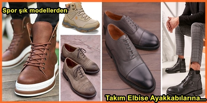 Erkeklerin En Çok Beğendiği ve Tercih Ettiği 19 Sezon Ayakkabısı