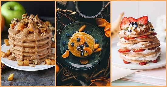 Kendinizi Şımartın! Evde Keyifli Vakit Geçirmek İsteyenlere Özel Çeşit Çeşit Pankek Tarifleri