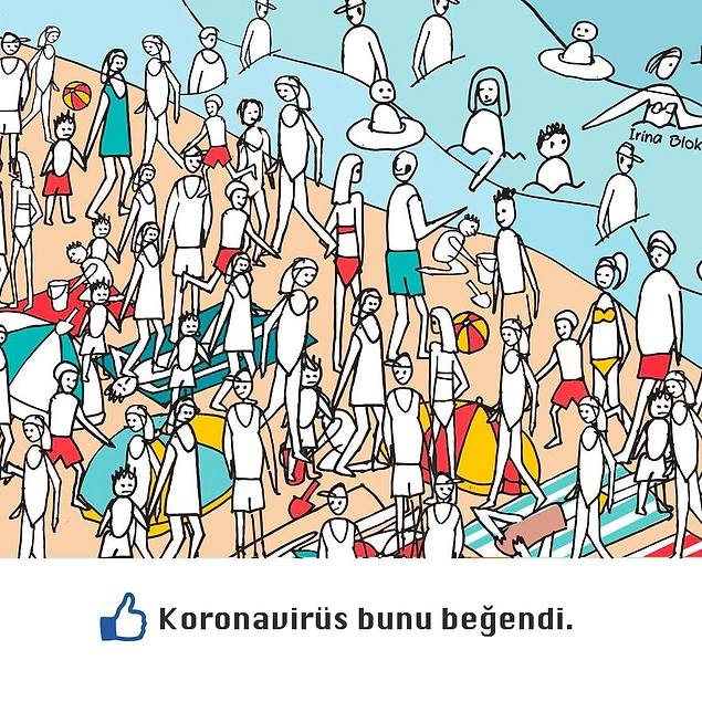 "Koronavirüs bunu beğendi."
