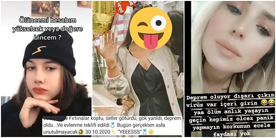 Depremle İlgili Gibi Görünse de Aslında Hiçbir Alakası Olmayan Sosyal Medya Paylaşımlarıyla Neyi Amaçladıkları Merak Konusu Olan Kişiler