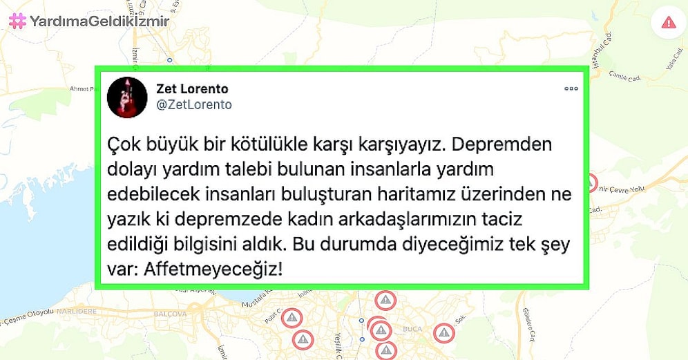 Bu Nasıl Kötülük? Deprem İçin Yardım Edebilecek İnsanları Buluşturan Sistem Üzerinden Kadınları Taciz Eden Zihniyet