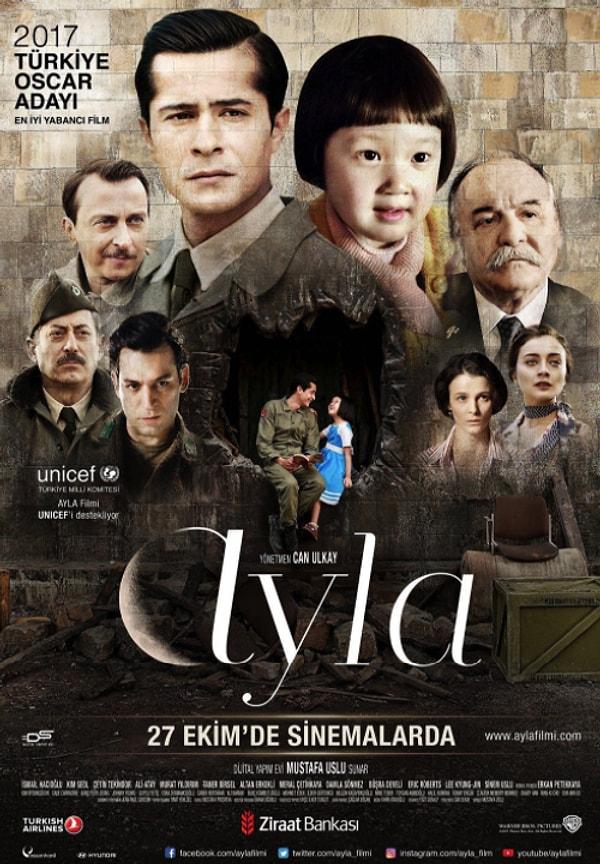 Bu afiş herkesin hatırlayacağı gibi geçtiğimiz yıllarda büyük ses getiren Ayla filminin afişinin bir benzeri. Filmde Ayla isimli yetim bir kız çocuğunun, Kore Savaşı sırasındaki hayatı konu edilmişti.