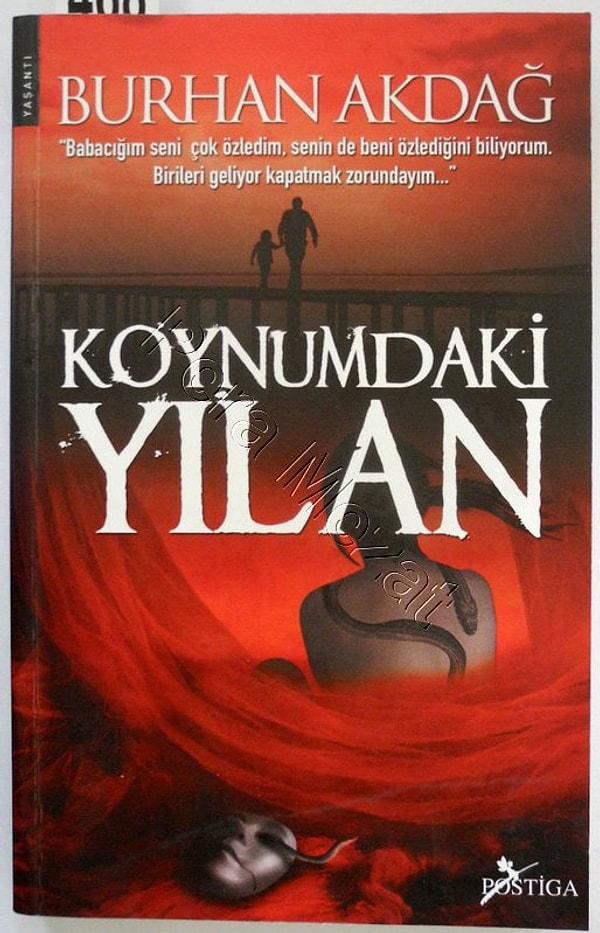 Burhan Akdağ'da Müge Anlıya kitap göndermesi: Koynumdaki Yılan