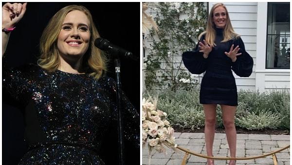 15. Adele yıllar süren değişimini Simon Konecki ayrılığının ardından uzun saçları ve fiziğiyle şok etkisi yaratarak tamamlamıştı.