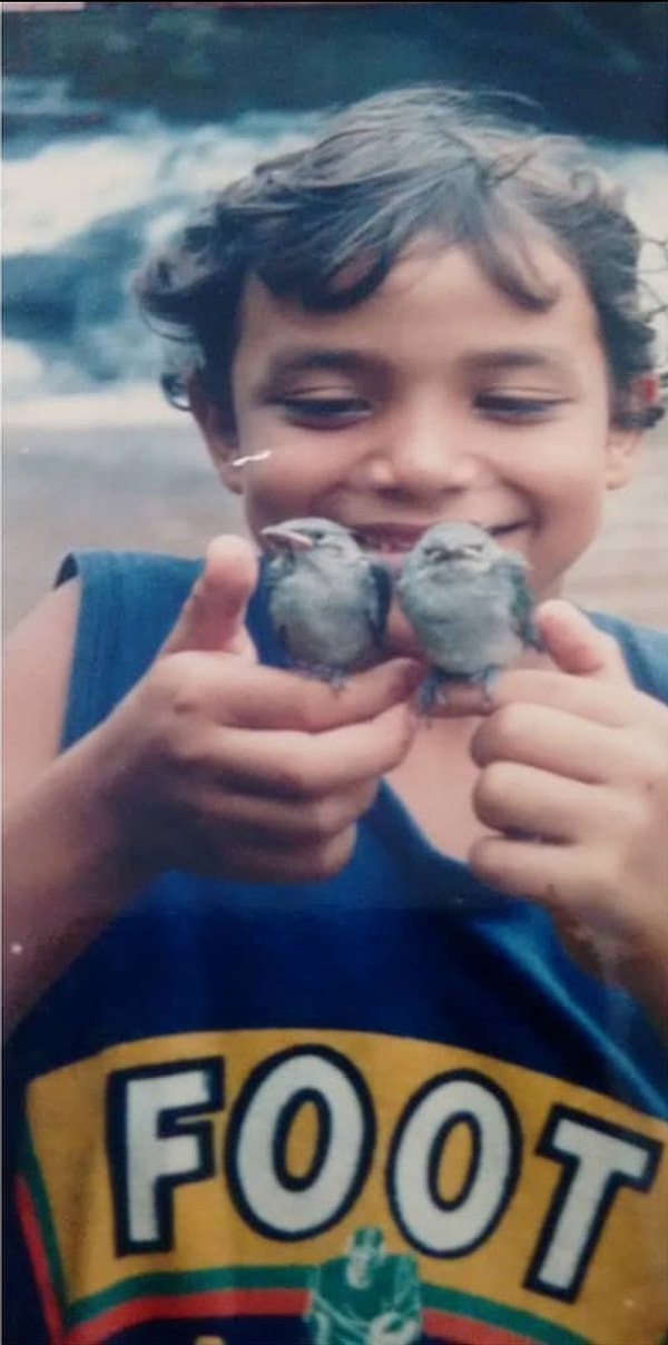 Так Орк выглядел в детстве до того, как начал делать татуировки.