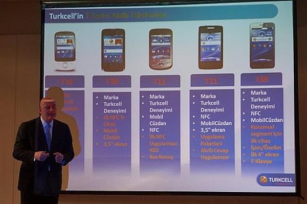 7. İlk yerli akıllı cep telefonu: Gebze (Turkcell)