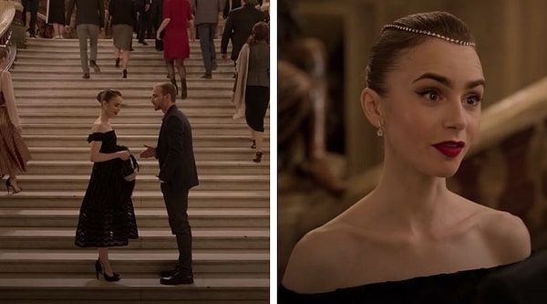 8. И наряд Эмили во время этой сцены - дань уважения Одри Хепберн.