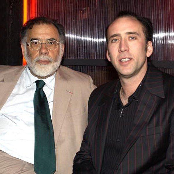 3. Efsane yönetmen Francis Ford Coppola, Nicholas Cage'in amcası.