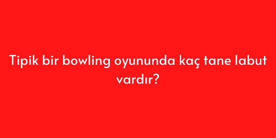 Bu Testin Sonunu Görmeye Hafızan Yetecek mi?