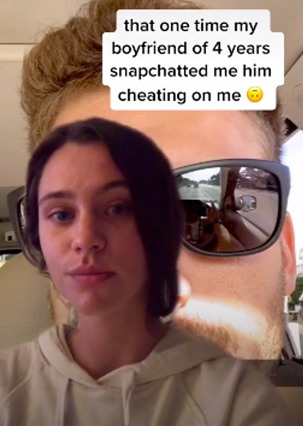 Как вы знаете, во всем мире был огромный ажиотаж вокруг Snapchat, и он продолжается в Америке. Разговаривая со своим парнем через это приложение, Сидни замечает деталь одну маленькую на снимке.