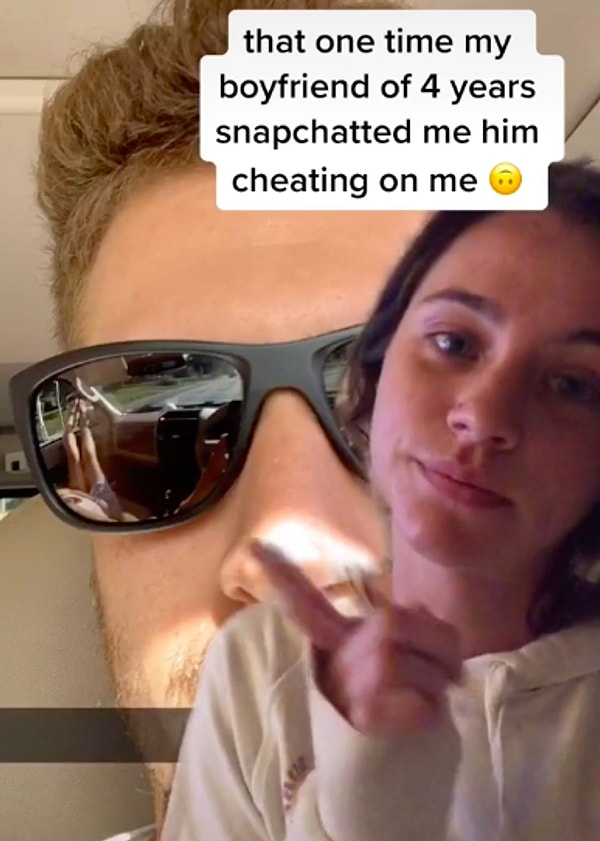 Конечно, заметив эту деталь, Сидни немедленно начала допрашивать своего возлюбленного и выяснила, что он изменяет ей на протяжении нескольких месяцев.