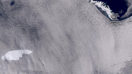 Antarktika'da Alarm: Dev Buzul Kütlesi İngiliz Adasına Çarpabilir