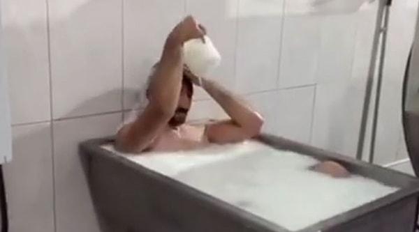 Konya'daki 'süt banyosu' görüntüleri ile ilgili 2 kişi tutuklandı...