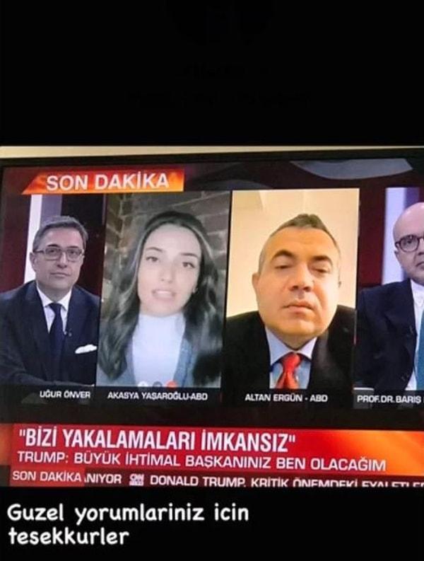 CNN Türk'ün ABD seçimlerini değerlendirmesi için konuk olarak sosyal medya fenomenini ekrana taşıması çok konuşuldu...