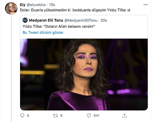 Ekonomi Bilgisi Desen Var! Yıldız Tilbe Gece Gece Dolar ile Kafayı Bozdu Herkesin Beynini Yaktı