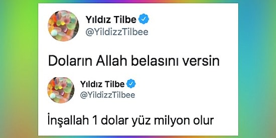 Ekonomi Bilgisi Desen Var! Yıldız Tilbe Gece Gece Dolar ile Kafayı Bozdu Herkesin Beynini Yaktı