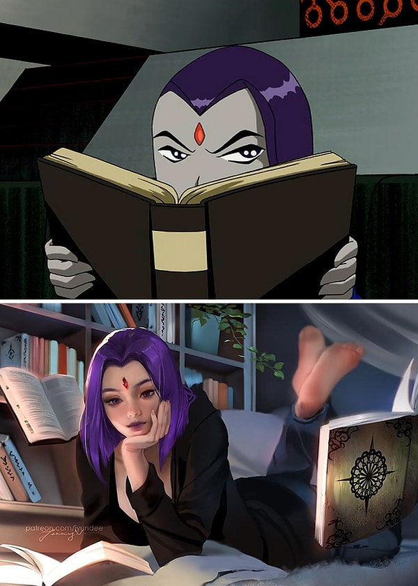 6. Рейвен "Юные Титаны"