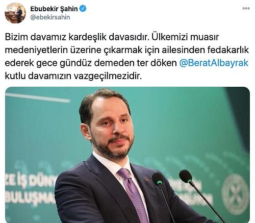 Albayrak İçin 'Kutlu Davamızın Vazgeçilmezidir' Diyen (R)TÜK Başkanı Şahin, Tepkiler Üzerine Tweetini Atatürk'e Bağladı