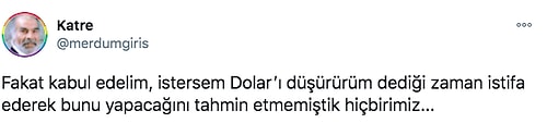 Berat Albayrak'ın İstifasının Ardından Doların Hızlı Bir Şekilde Düşmeye Başlaması Tepkilerin Odağında